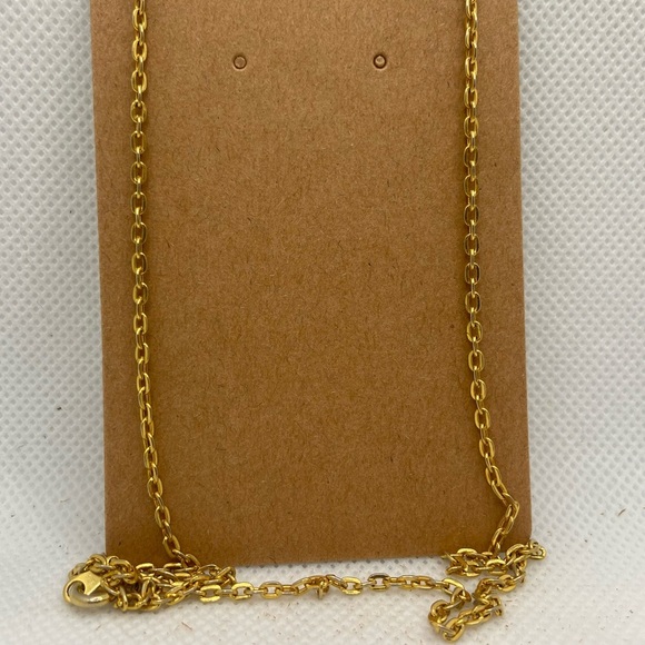 Chic Gold Heart Necklace - Picture 4 of 4